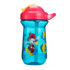 The First Years Disney Mickey Mouse 10oz Flip Top Straw Cup | 18 months+